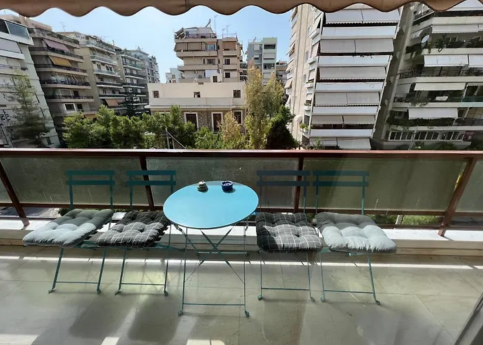 Peaceful Apartment By Flisvos Marina By Athenian Homes